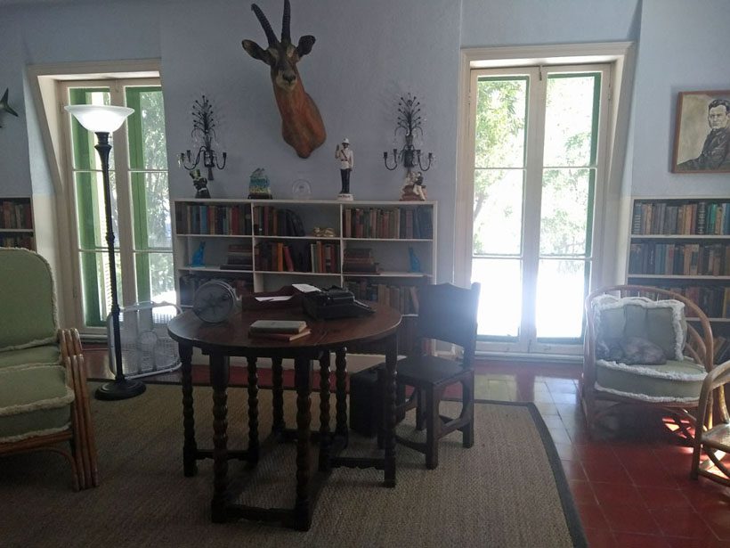 Hemingway's writing studio.