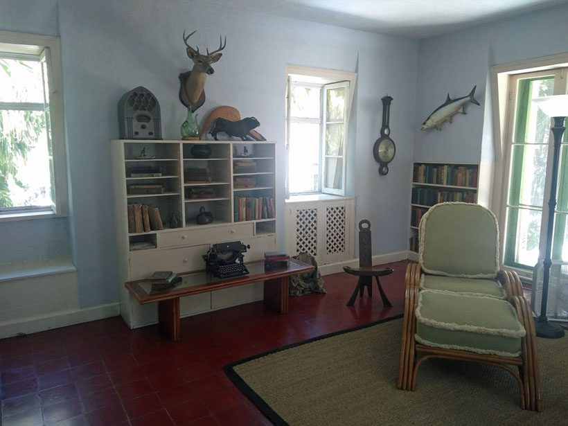 Hemingway's writing studio.