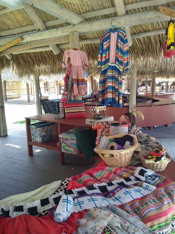 Miccosukee clothing.