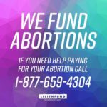The Lilith Fund social media tile
