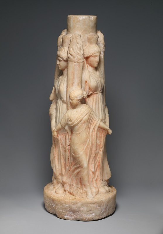 Marble statuette of Hecate