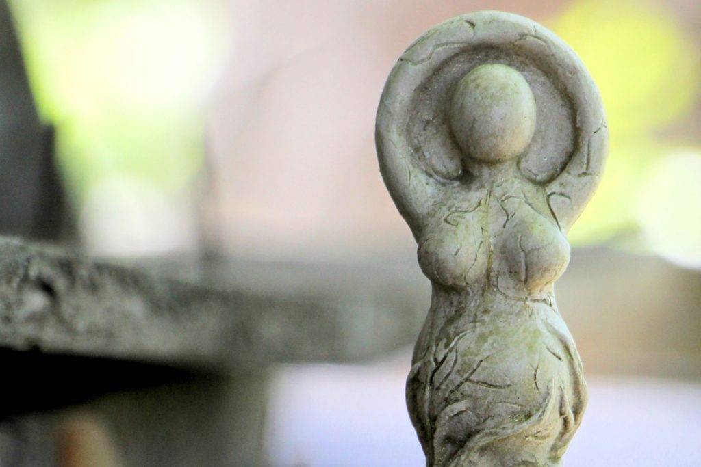 Scultpure of a goddess