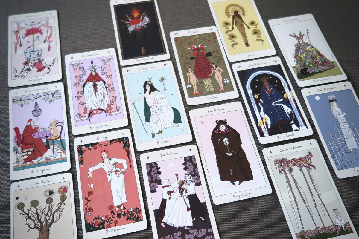 Tarot de Carlotydes cards.