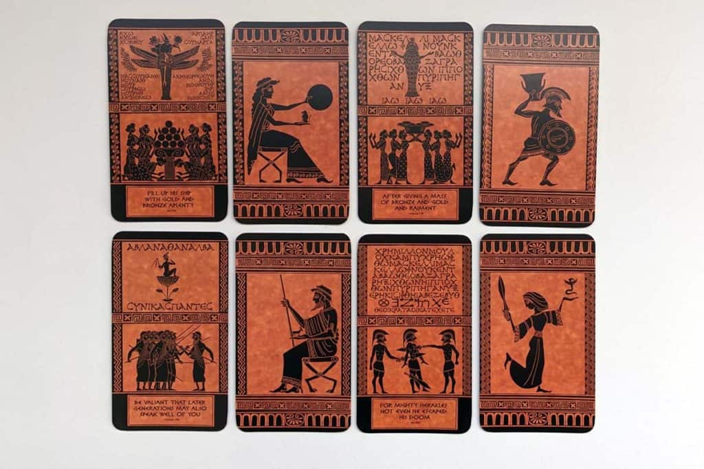 Tarot of the Greek Magical Papyri Minor Arcana.