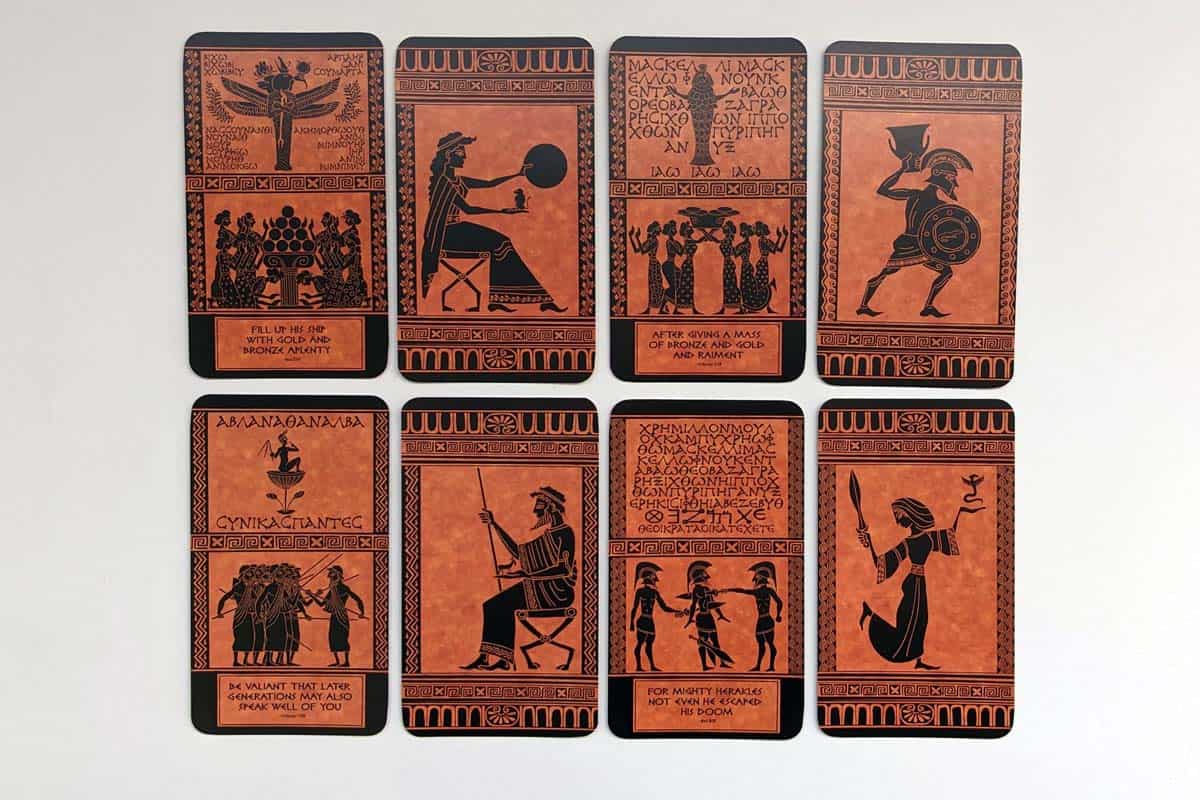Tarot of the Greek Magical Papyri Minor Arcana.