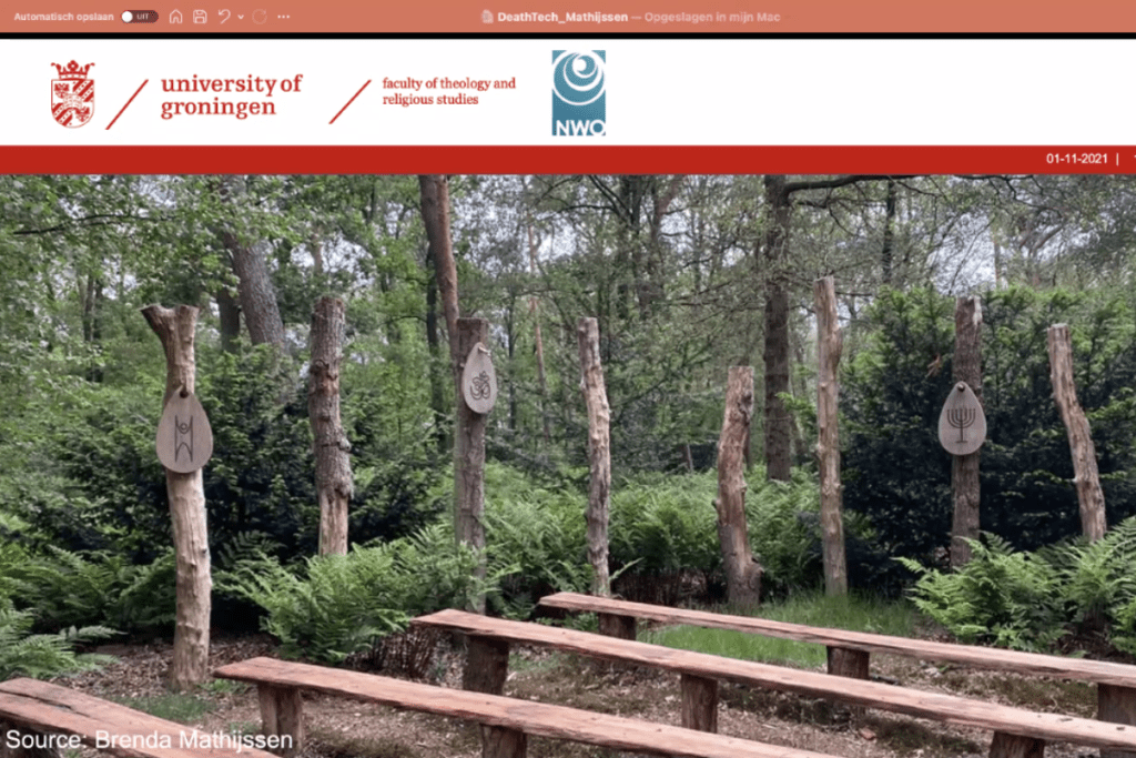 A natural burial ground