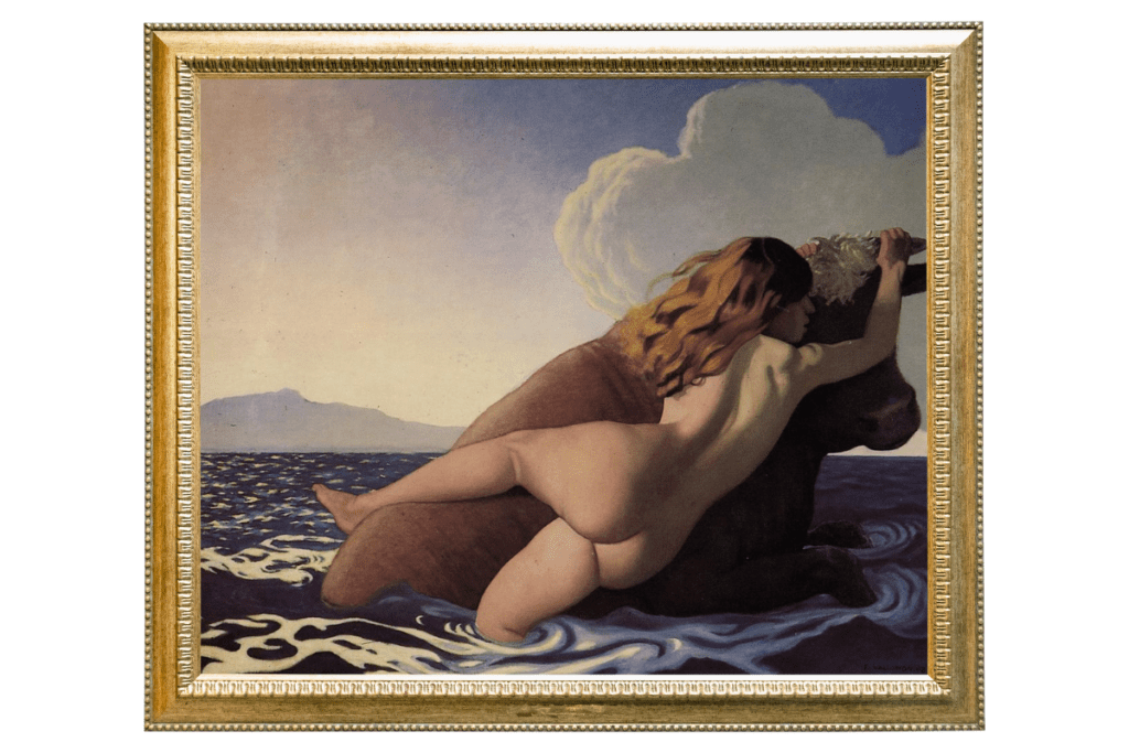 The Rape of Europa by Felix Vallotton, 1908.