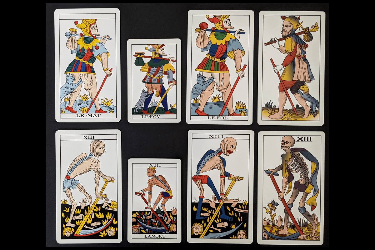 Artisan Tarot cards.