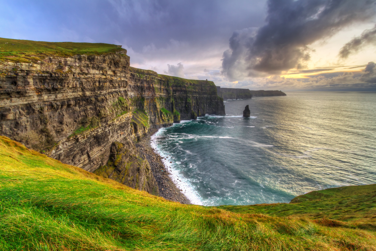 Cliffs of Moher in Co. Clare, Ireland.