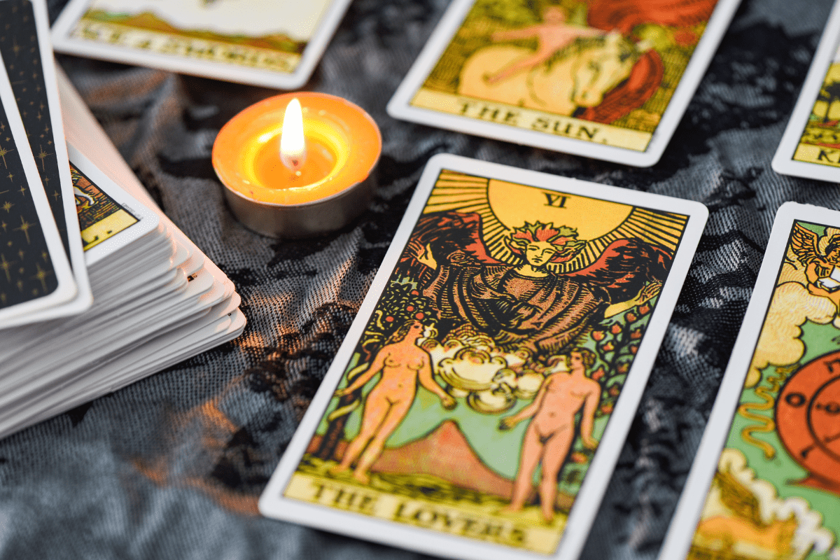 Rider-Waite-Smith mass market tarot deck.