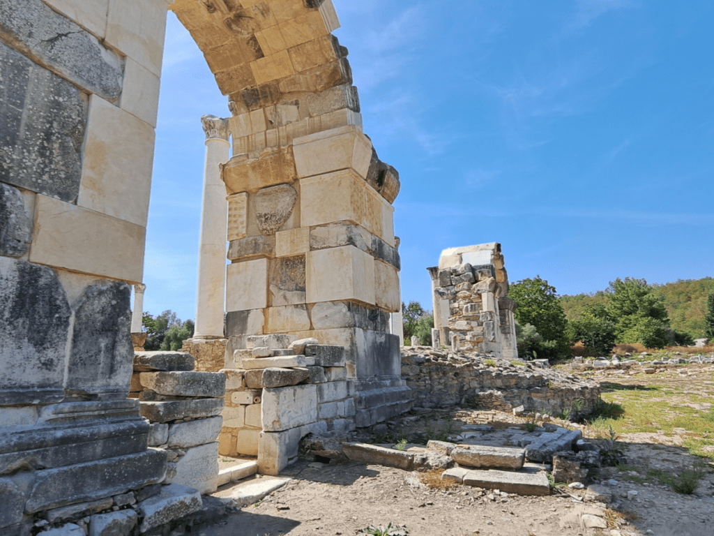 The northern gate at Stratonikeia.
