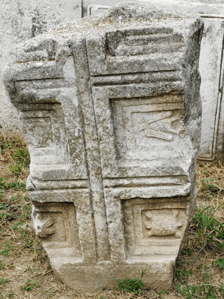 Coffers at the Temple of Hekate at Lagina.