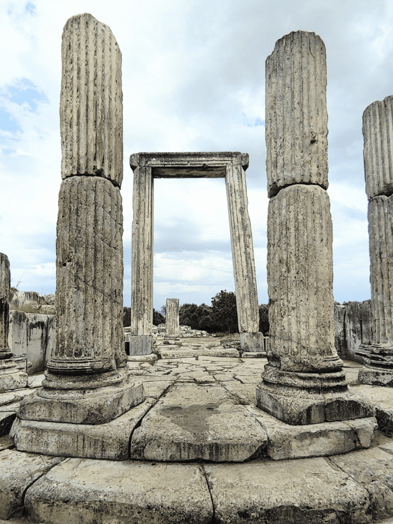 The propylon at the Sanctuary of Hekate in Lagina.