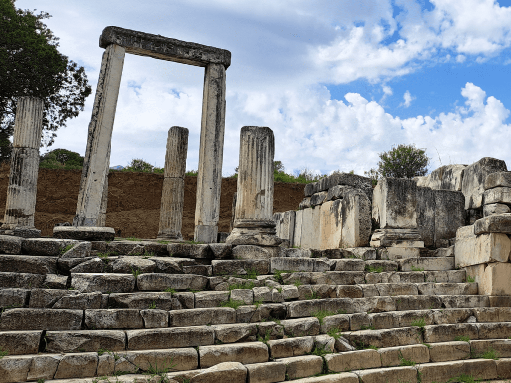 The propylon at the Temple of Hekate at Lagina.