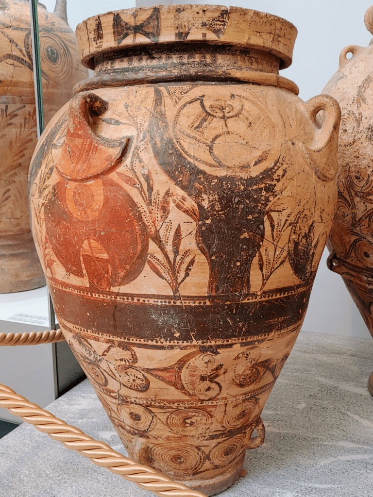 Palace Style pithoid jar