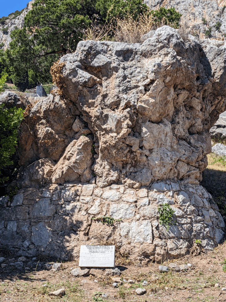 Sibyl rock, Delphi.