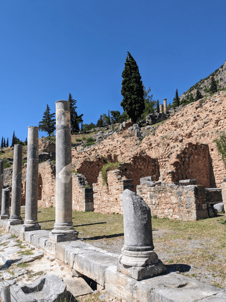 The Roman Agora, Delphi.
