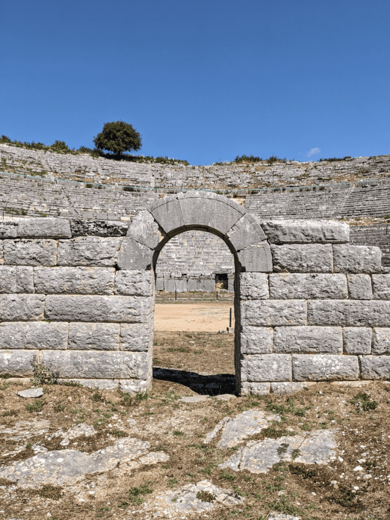 The theatre at Dodona.