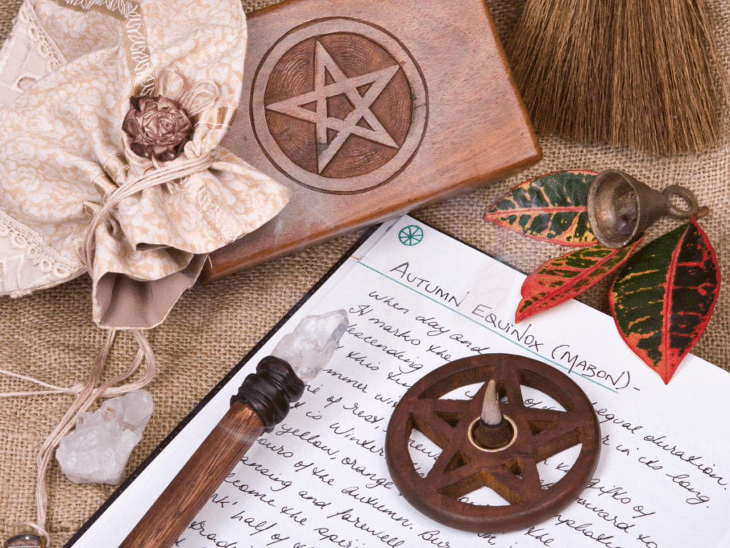 Wicca Mabon items.