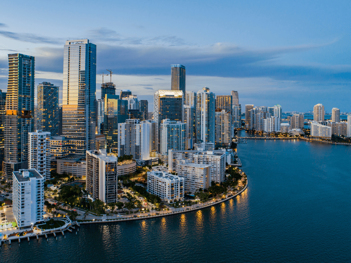 Downtown Miami.