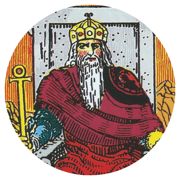 The Emperor tarot card