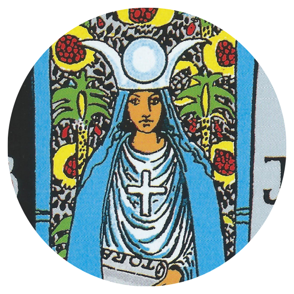 The High Priestess tarot card
