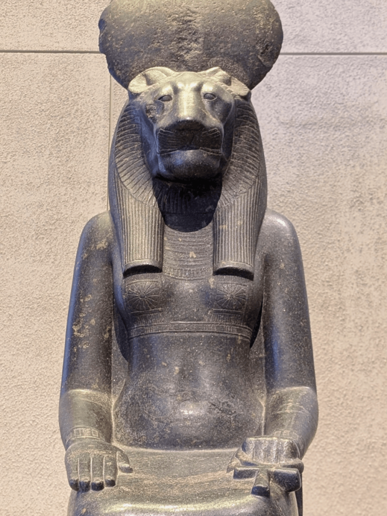 Statue of the goddess Sekhmet.