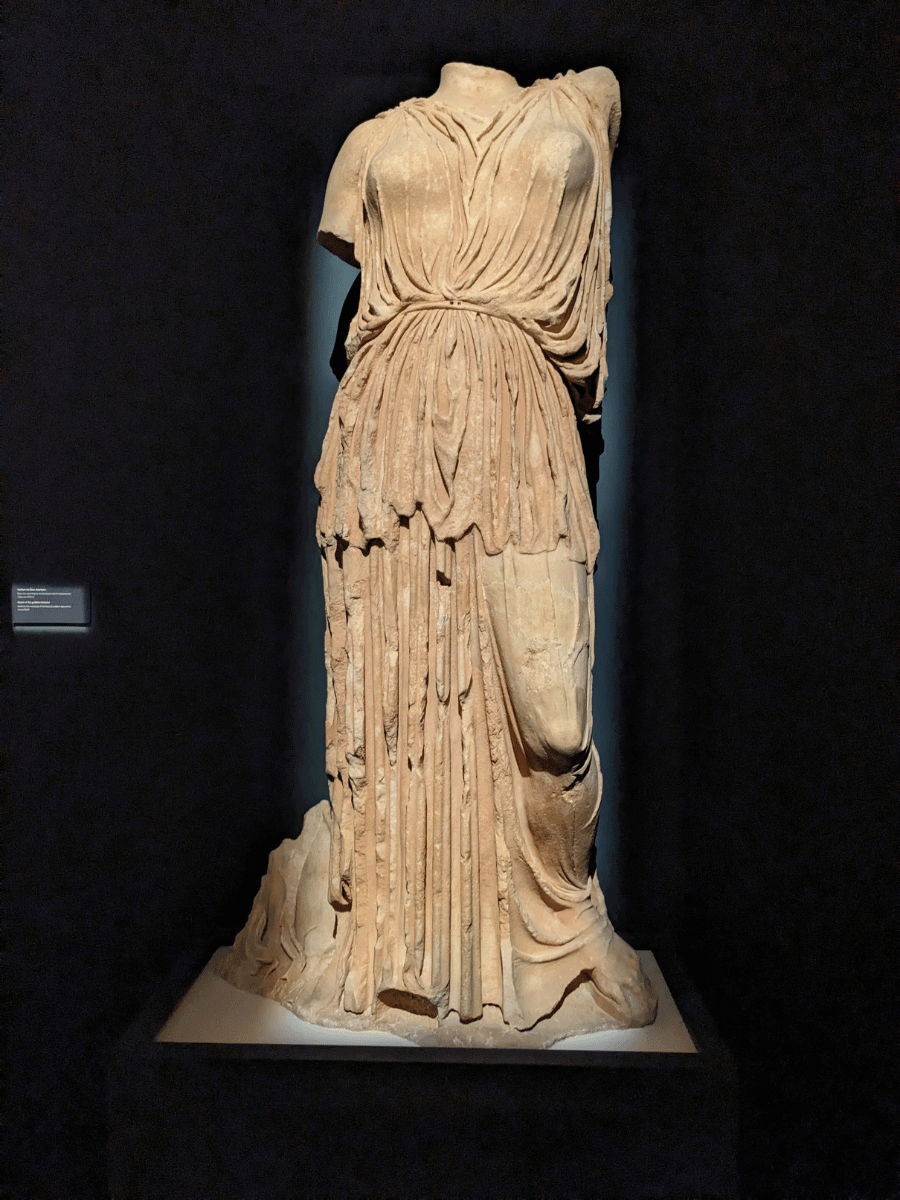 The archaeological site of Eleusis.