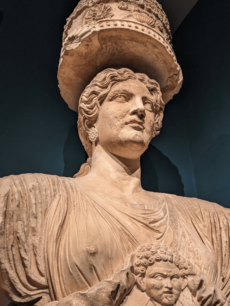 The archaeological site of Eleusis.