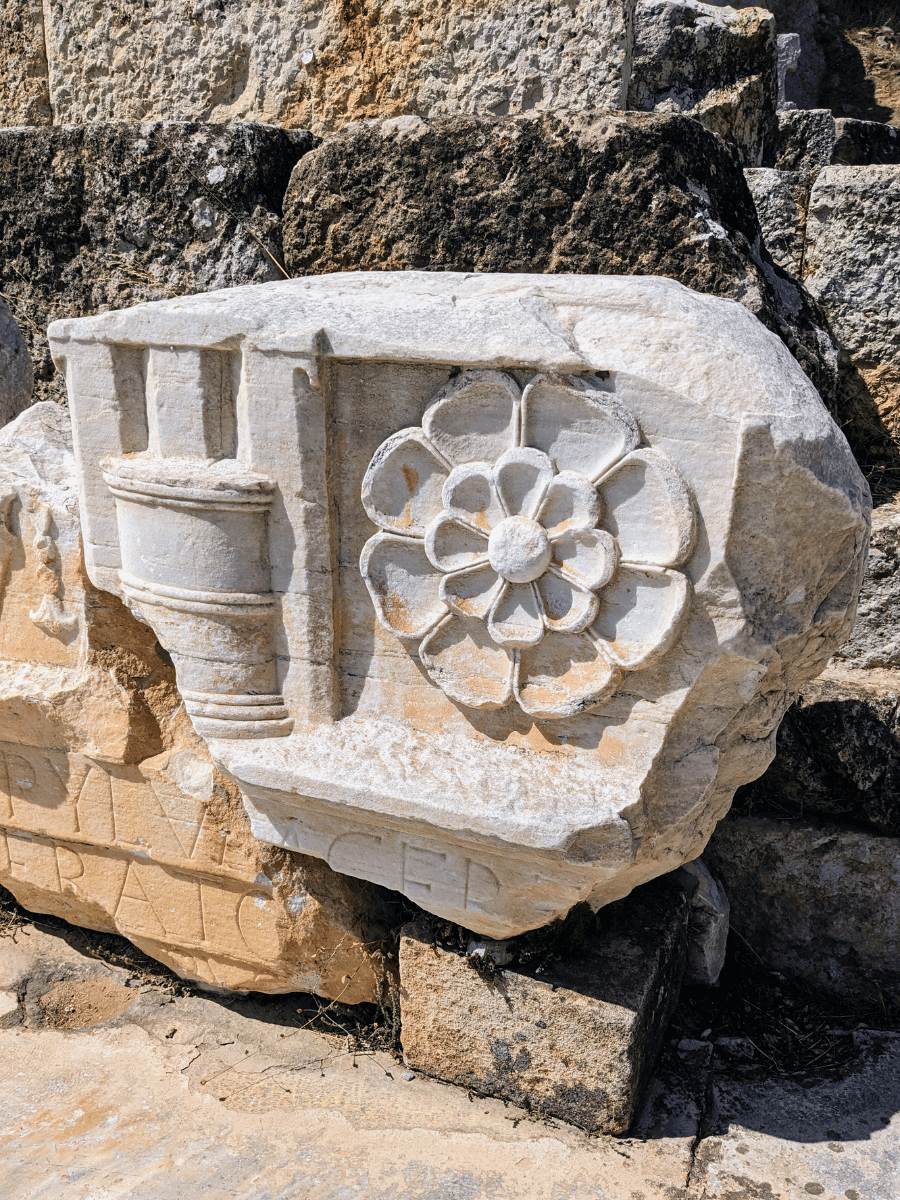 The archaeological site of Eleusis.