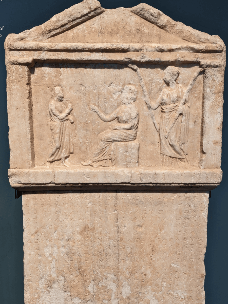 The archaeological site of Eleusis.