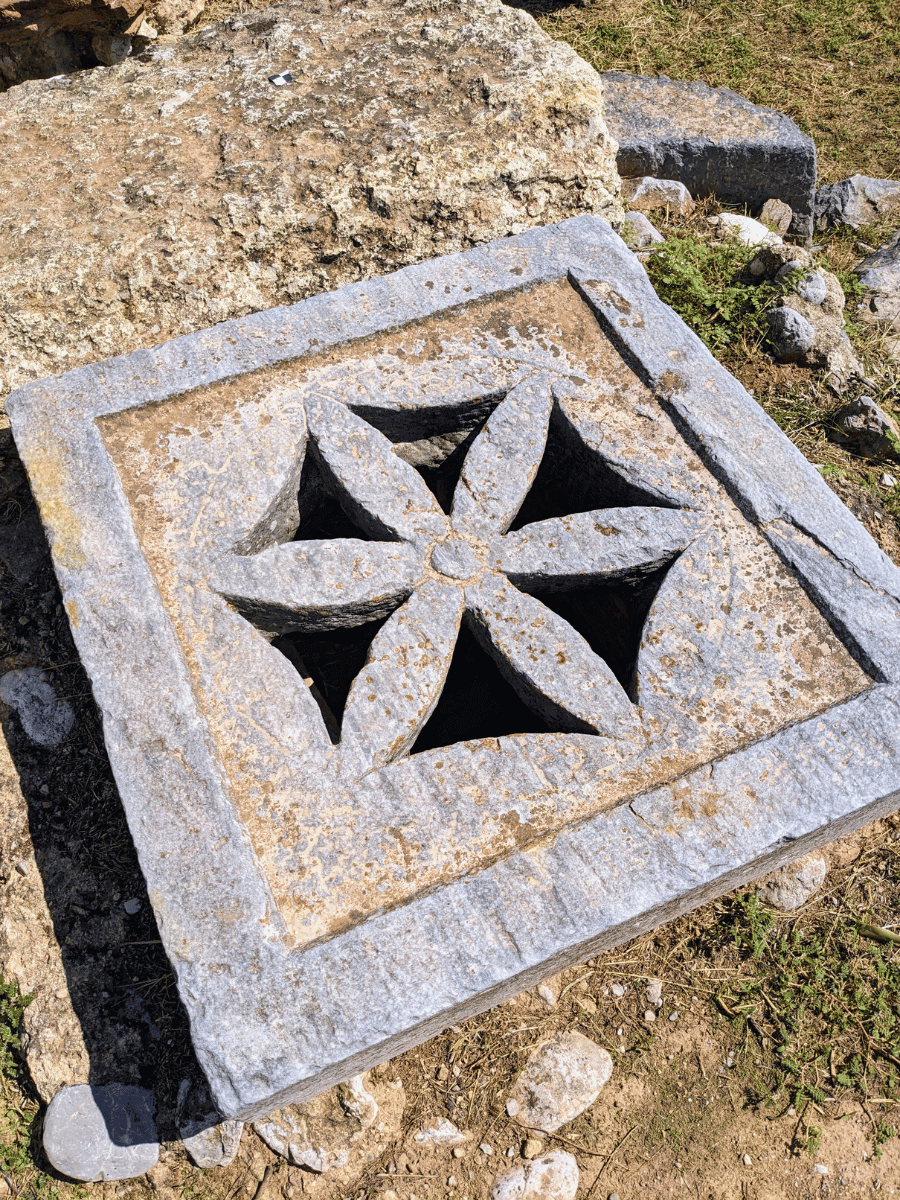 The archaeological site of Eleusis.
