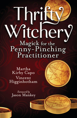 Cover of Thrifty Witchery book.