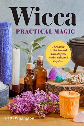 Cover of the book, Wicca Practical Magic.