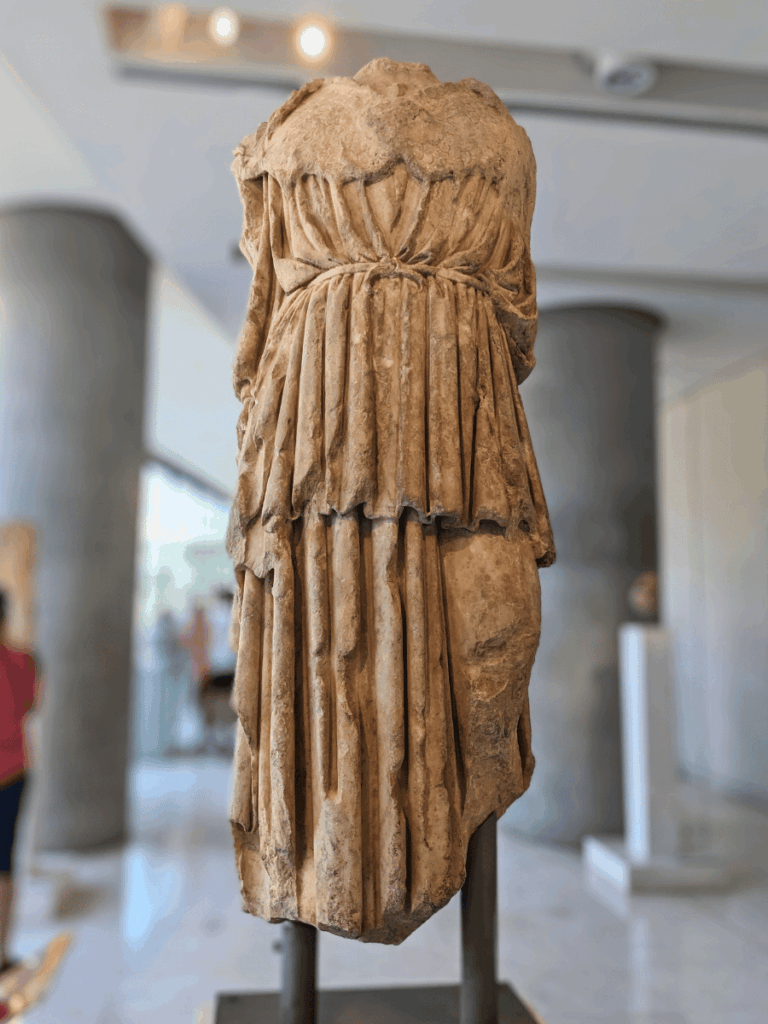 Statue of Athena Parthenos.