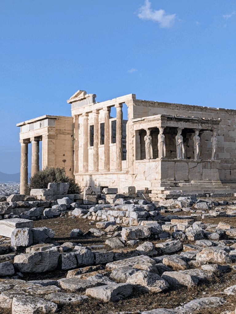 The Erechtheion.