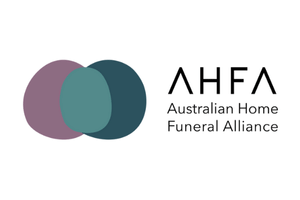 Australian Home Funeral Alliance logo.