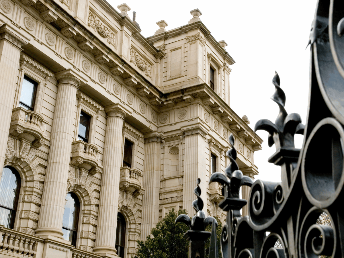 Victoria Parliament House.