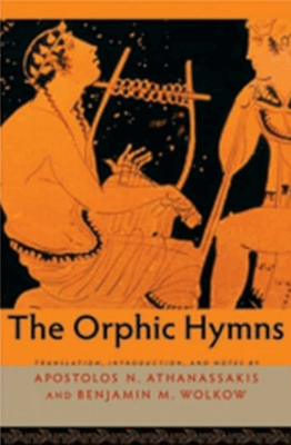 The book cover of The Orphic Hymns.