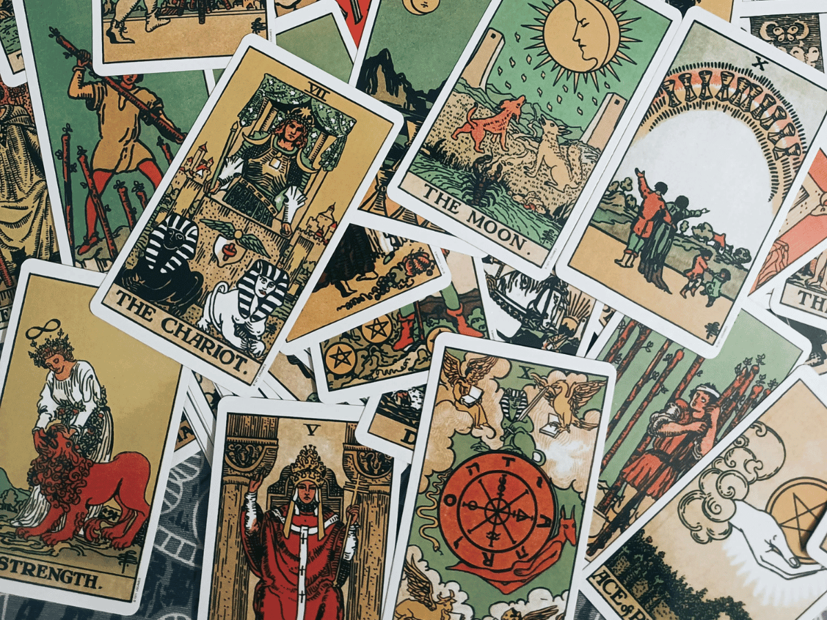 Tarot cards.