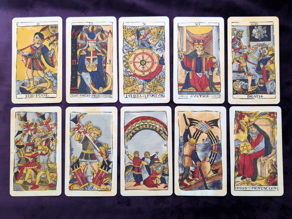 The Rider-Marseille Tarot Deck.
