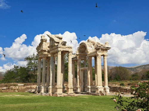 The Monumental Gateway at Aphrodisias.