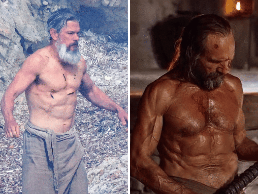 Matt Damon and Ralph Fiennes as Odysseus.