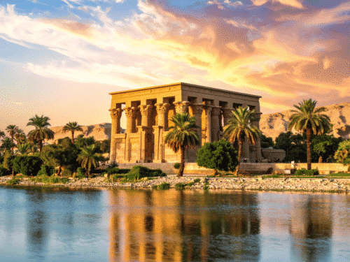 Temple of Isis at Philae, Egypt.