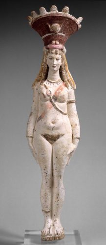 Figure of Isis-Aphrodite. 2nd c., Egypt, Roman Period.